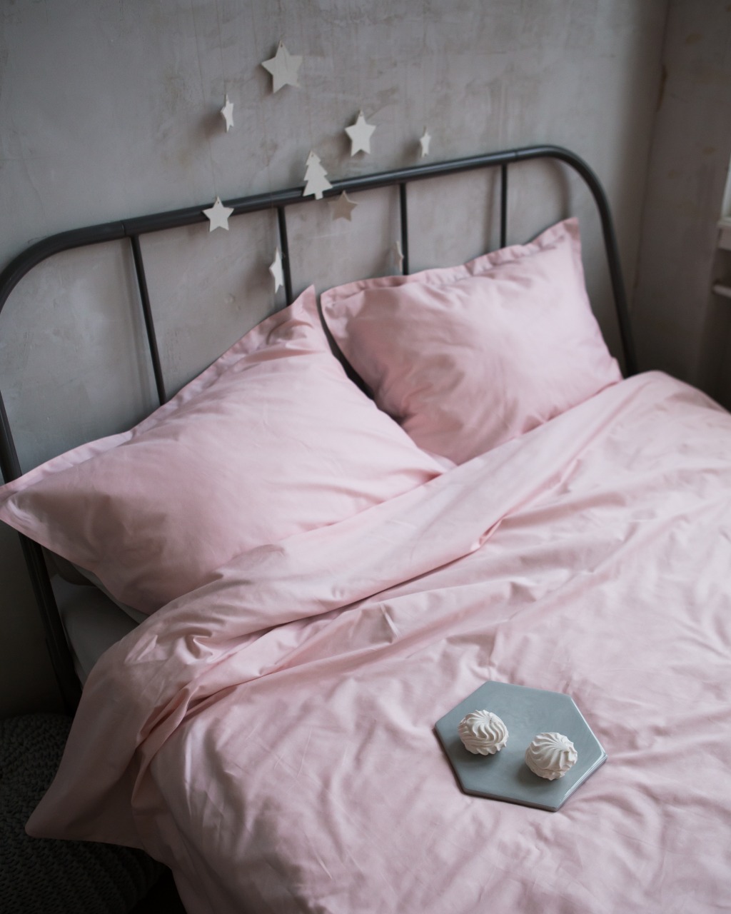 Комплект постельного белья Мармеладный розовый